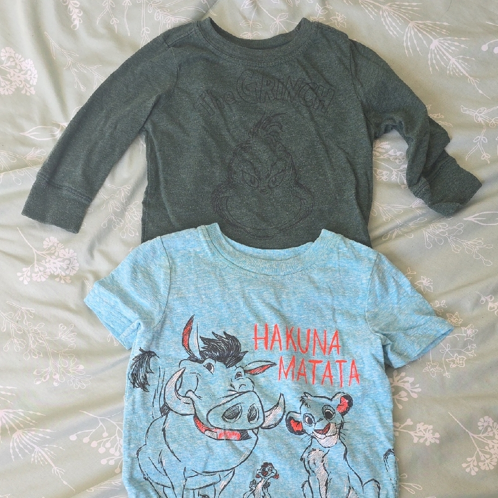 Disney Hakuna Matata Light Blue Long Sleeve Tee